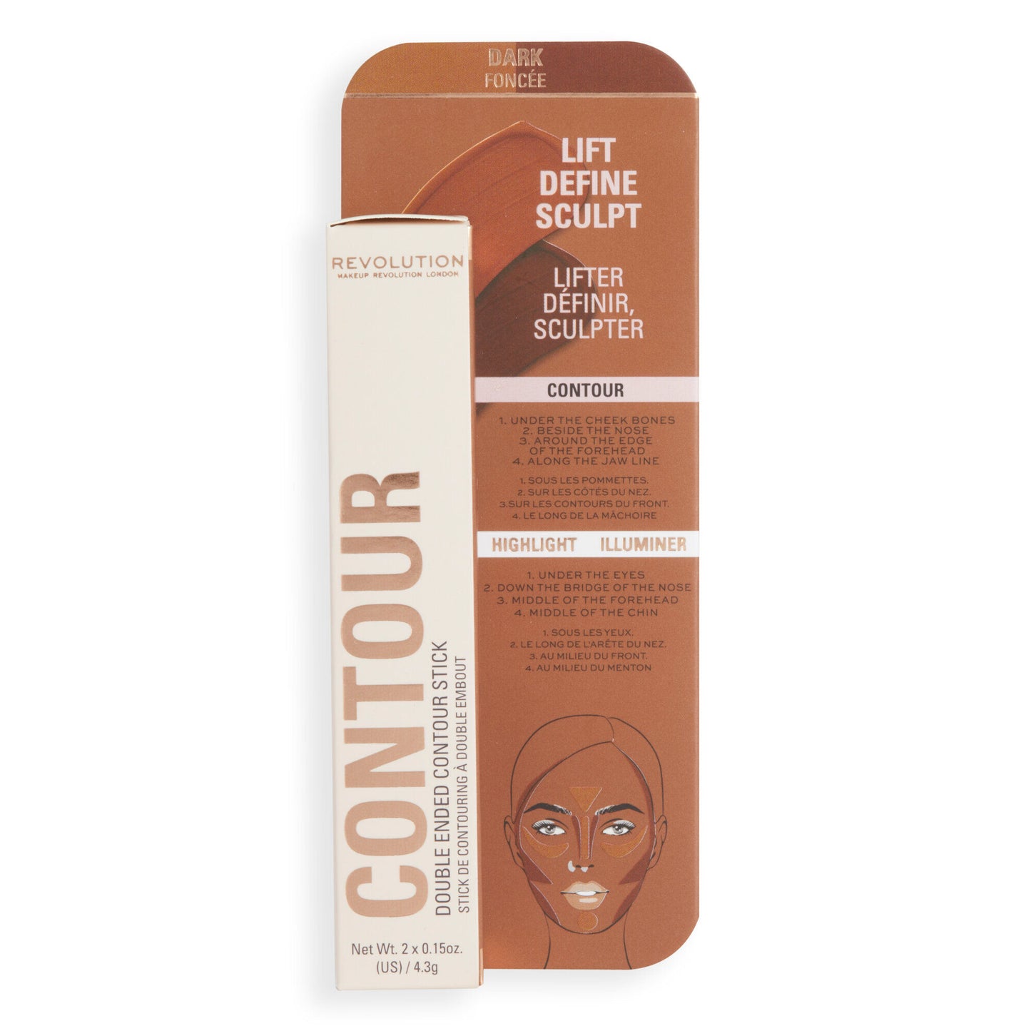 FAST BASE CONTOUR STICK - DARK