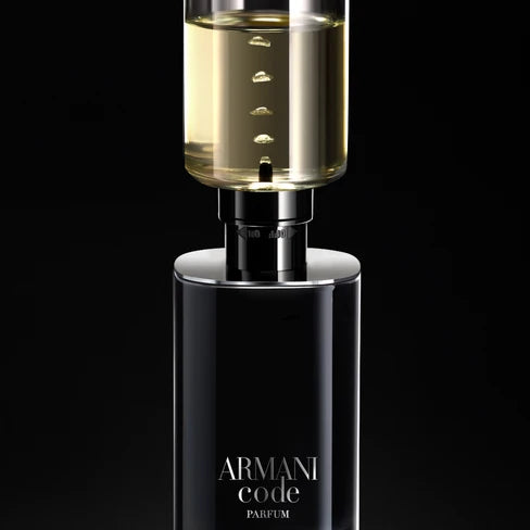 Flacon Armani Code Parfum + soin – Coffret de luxe pour homme, disponible chez Parfumerie Passion au meilleur prix | Livraison rapide partout au Maroc