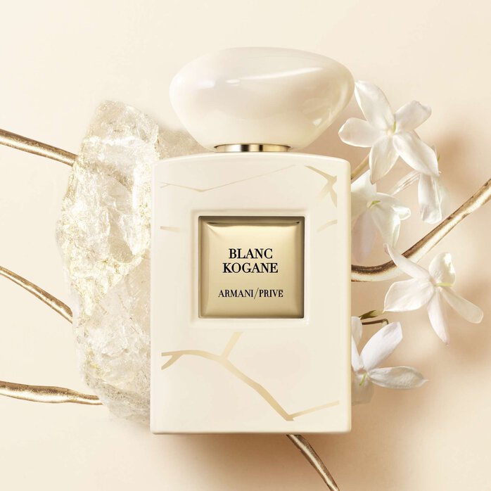 Flacon Armani Privé Blanc Kogane – Parfum pur et raffiné, disponible chez Parfumerie Passion au meilleur prix | Livraison rapide partout au Maroc