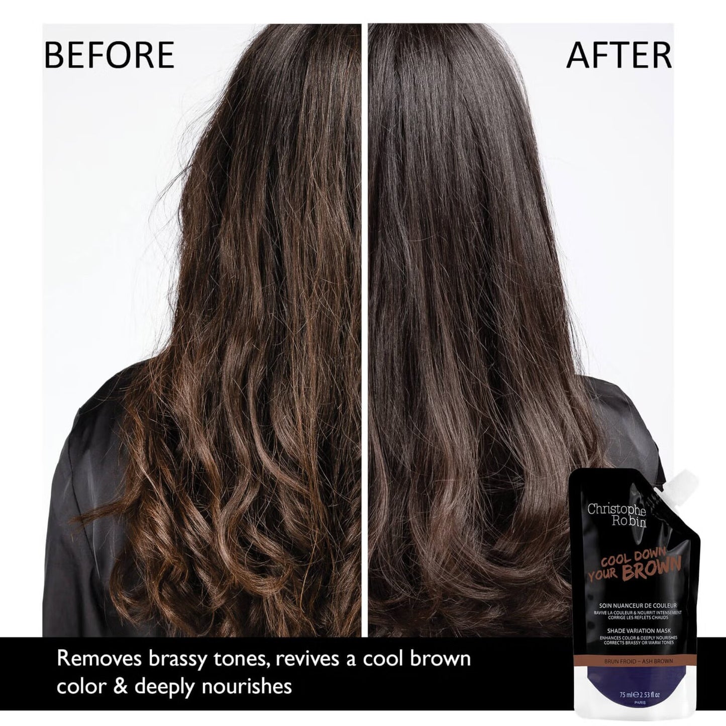 SOIN NUANCEUR DE COULEUR POCKET BRUN FROID