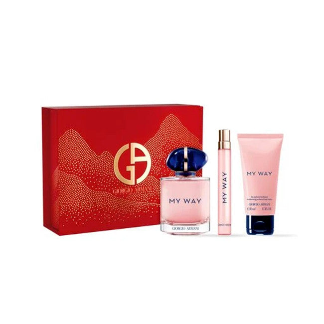 Coffret My Way – Parfum floral et moderne pour femme, disponible chez Parfumerie Passion au meilleur prix | Livraison rapide partout au Maroc