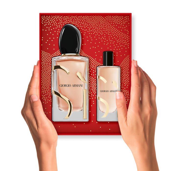 Flacon Sì Intense avec soins – Coffret parfum élégant et profond, disponible chez Parfumerie Passion au meilleur prix | Livraison rapide partout au Maroc