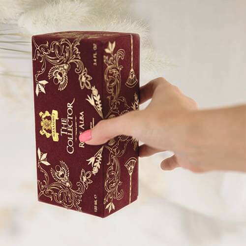 Eau de parfum Rose Alba – Signature florale tendre de niche, disponible chez Parfumerie Passion au meilleur prix | Livraison rapide partout au Maroc