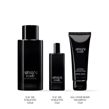Flacon Armani Code + soin – Idée cadeau chic pour homme, disponible chez Parfumerie Passion au meilleur prix | Livraison rapide partout au Maroc