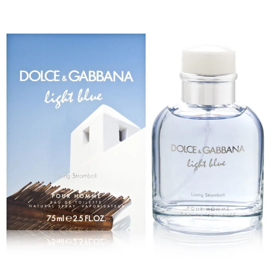 Dolce & Gabbana Living Stromboli – Parfum marin et boisé pour homme, disponible chez Parfumerie Passion au meilleur prix | Livraison rapide partout au Maroc