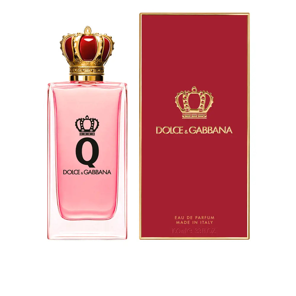 Flacon couronne Dolce & Gabbana Q – Élégance fruitée moderne, disponible chez Parfumerie Passion au meilleur prix | Livraison rapide partout au Maroc