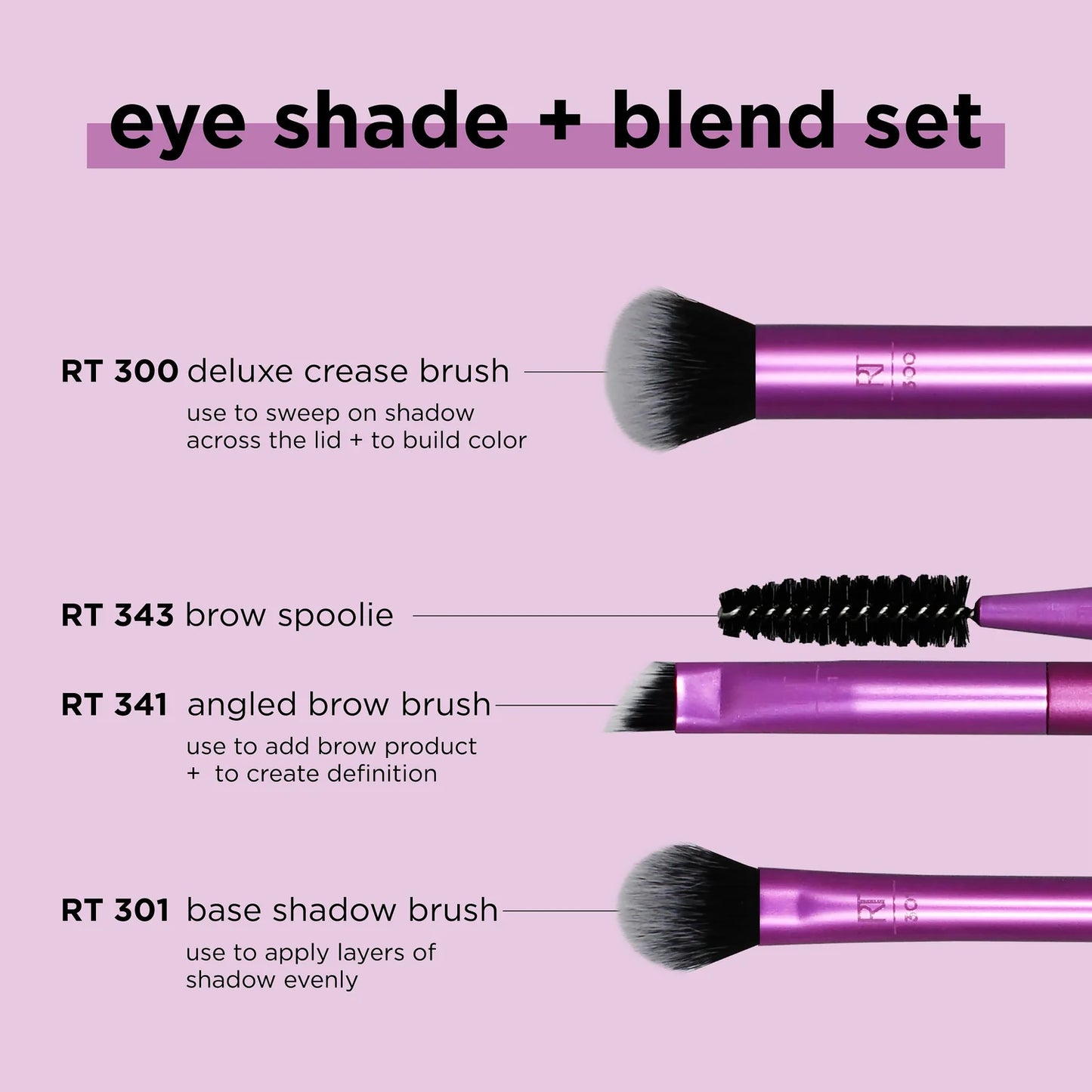 EYE SHADE & BLEND MAKEUP BRUSH TRIO
