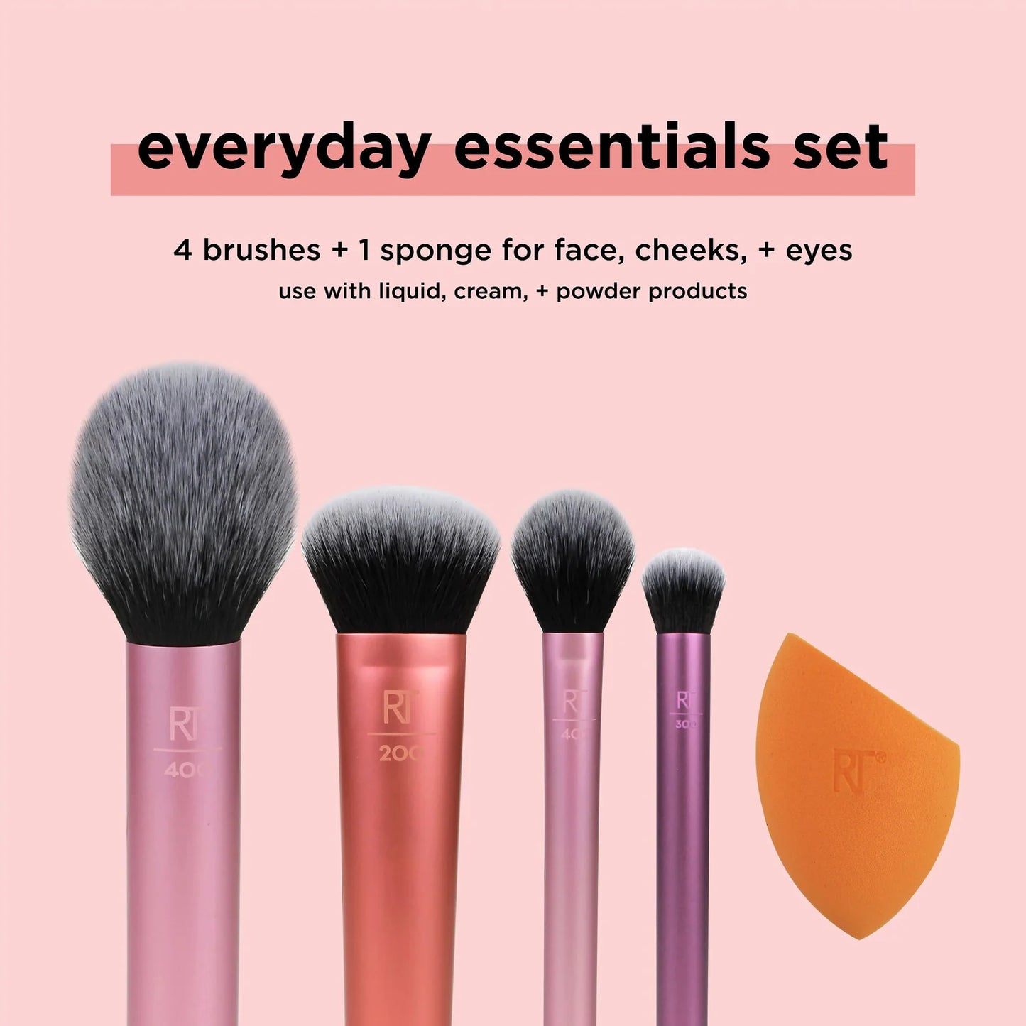 EVERYDAY ESSENTIALS MAKEUP BRUSH SET