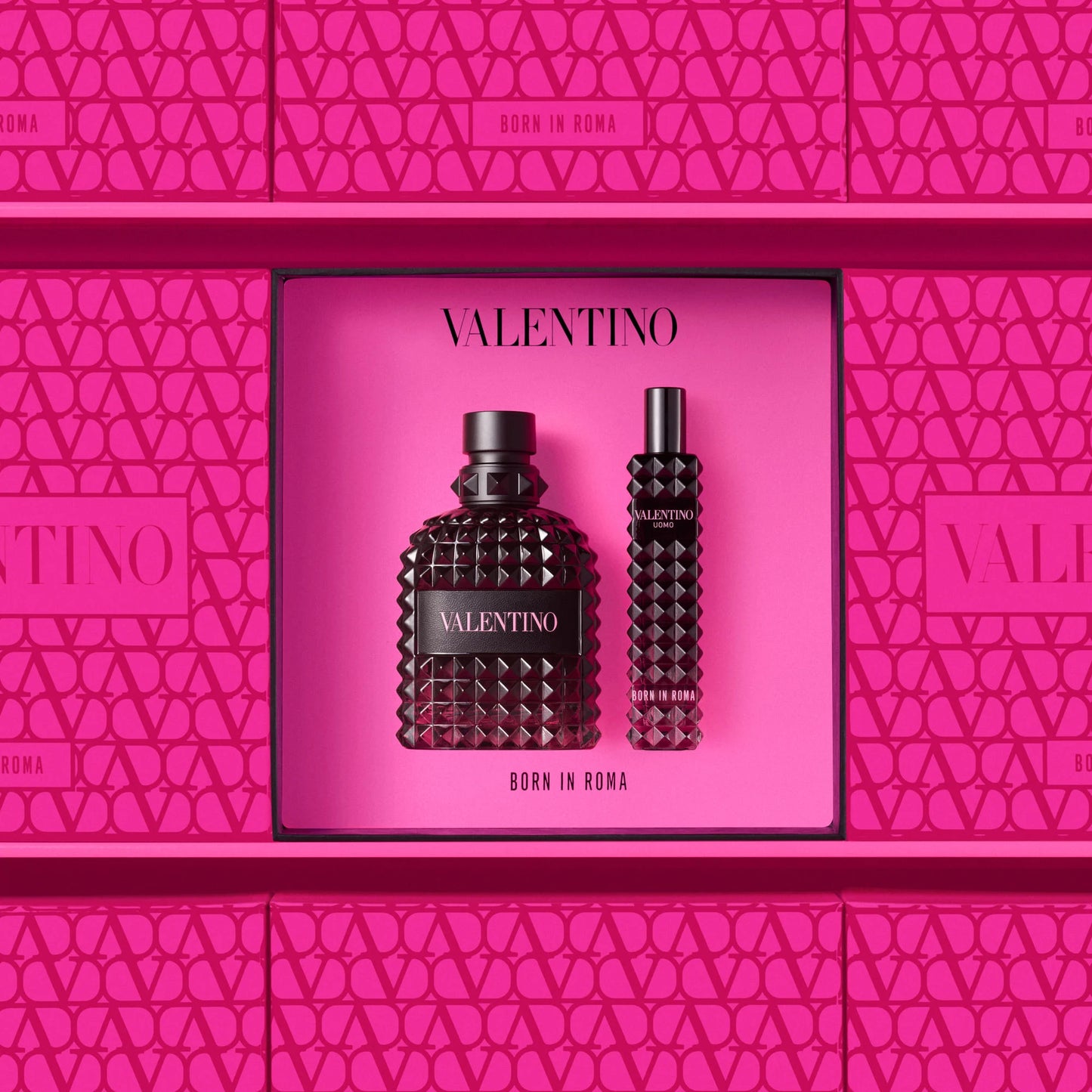 Valentino Uomo Intense – Coffret élégant et moderne pour homme, disponible chez Parfumerie Passion au meilleur prix | Livraison rapide partout au Maroc
