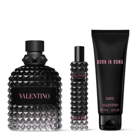 Coffret Valentino Born in Roma Uomo - Cadeau Parfum Homme - Maroc -Parfumerie Maroc - Parfum de luxe