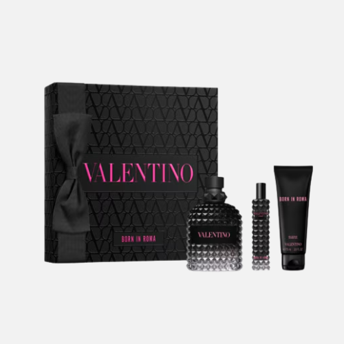 Coffret Valentino Born in Roma Uomo - Eau de Toilette pour Homme - Parfumerie Maroc - Parfumerie Passion - Parfums de luxe