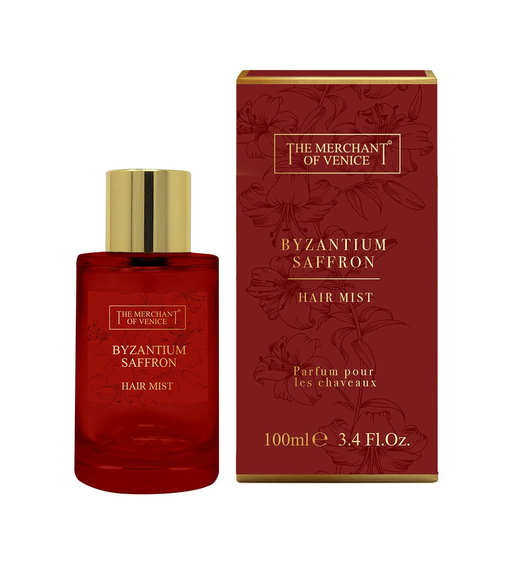Byzantium Saffron Hair Mist | The Merchant Of Venice | Parfum pour femme | Parfumerie Maroc | Parfumerie Tetouan | Meilleur prix | Livraison rapide | Byzantium Saffron Hair Mist au meilleur prix au Maroc