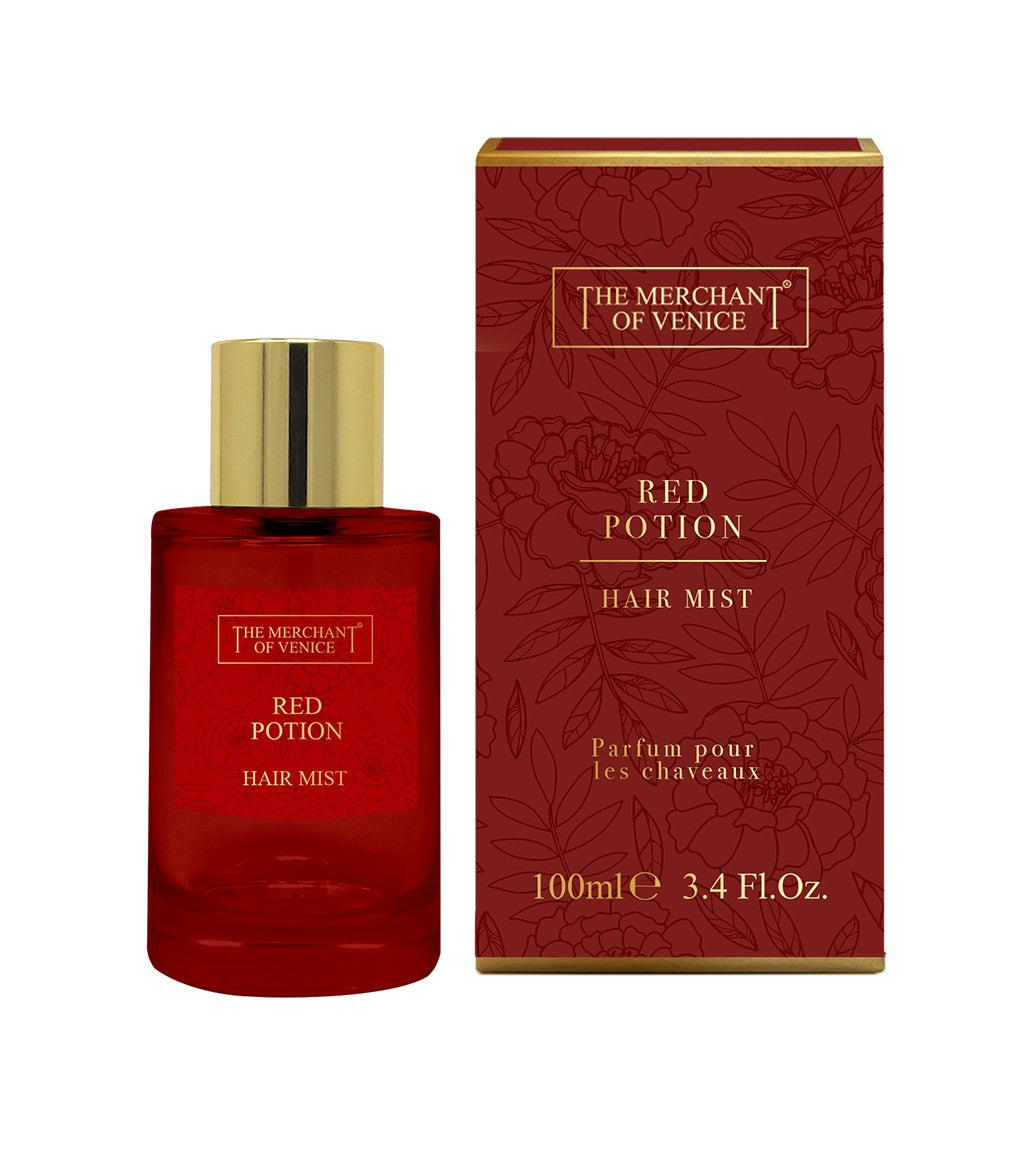 Red Potion Hair Mist | The Merchant Of Venice | Parfum pour femme | Parfumerie Maroc | Parfumerie Tetouan | Meilleur prix | Livraison rapide | Red Potion Hair Mist au meilleur prix au Maroc