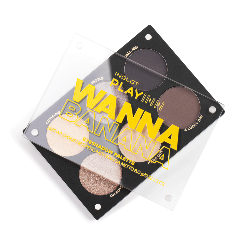 INGLOT PLAYINN PALETTE DE FARDS À PAUPIÈRES WANNA BANANA