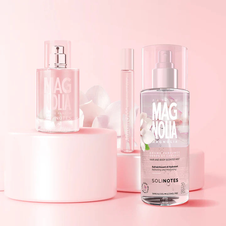 Magnolia - Hair & Body Mist | Solinotes | Parfum pour femme | Parfumerie Maroc | Parfumerie Tetouan | Meilleur prix | Livraison rapide | Magnolia - Hair & Body Mist au meilleur prix au Maroc