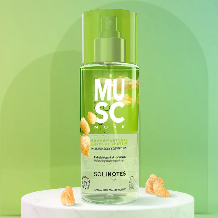 Musc - Hair & Body Mist | Solinotes | Parfum pour femme | Parfumerie Maroc | Parfumerie Tetouan | Meilleur prix | Livraison rapide | Musc - Hair & Body Mist au meilleur prix au Maroc