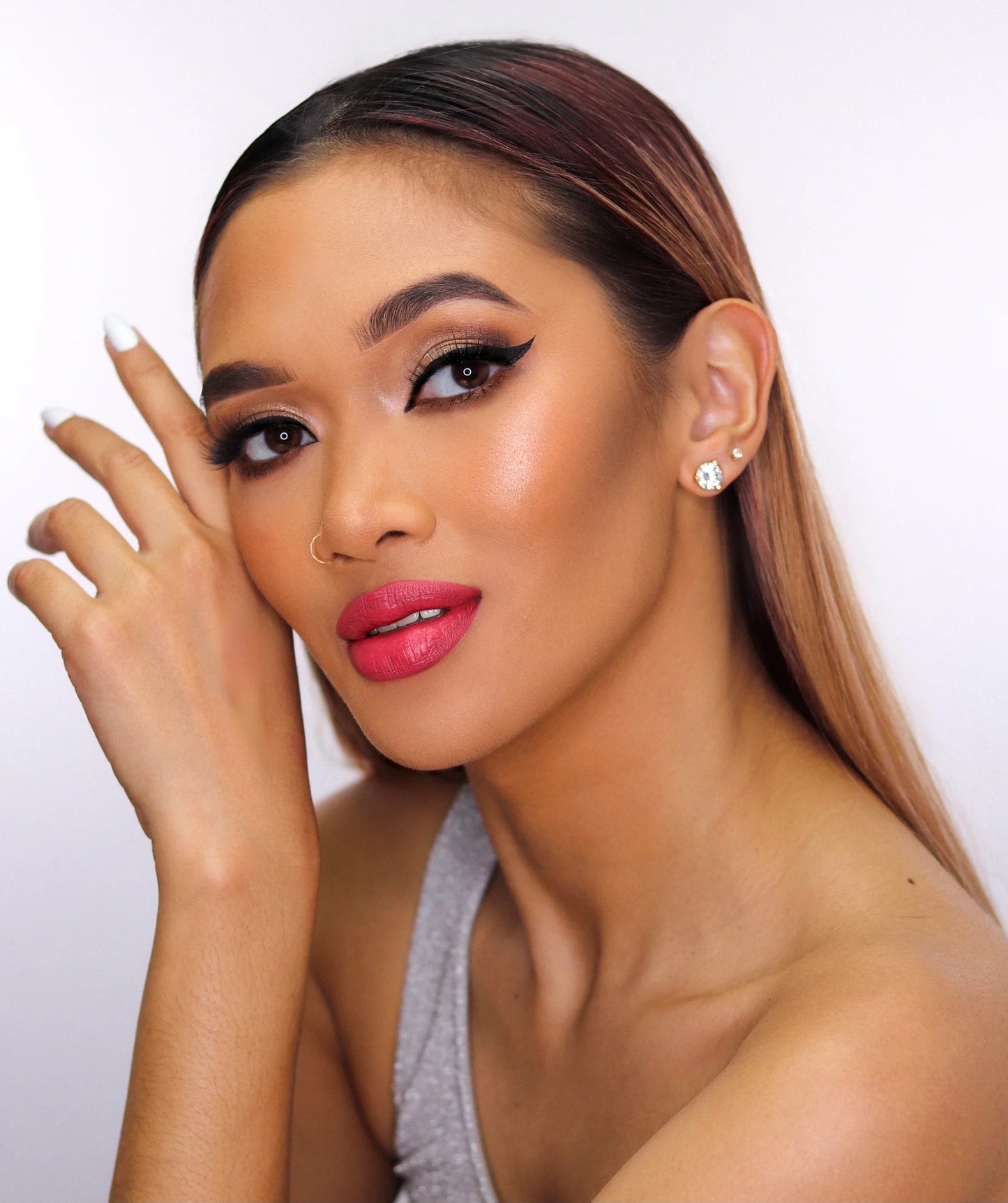 BROW POW® EYEBROW POWDER - DARK BROWN