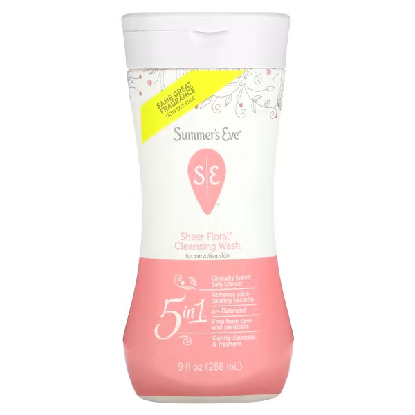 SUMMER'S EVE NETTOYANT SHEER FLORAL