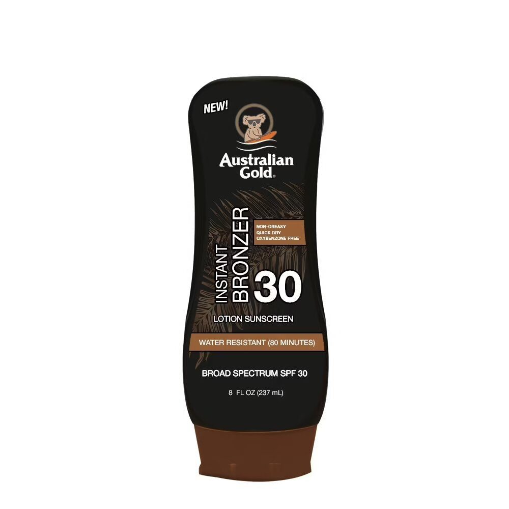 SPF 30 LOTION AVEC AGENT BRONZANT