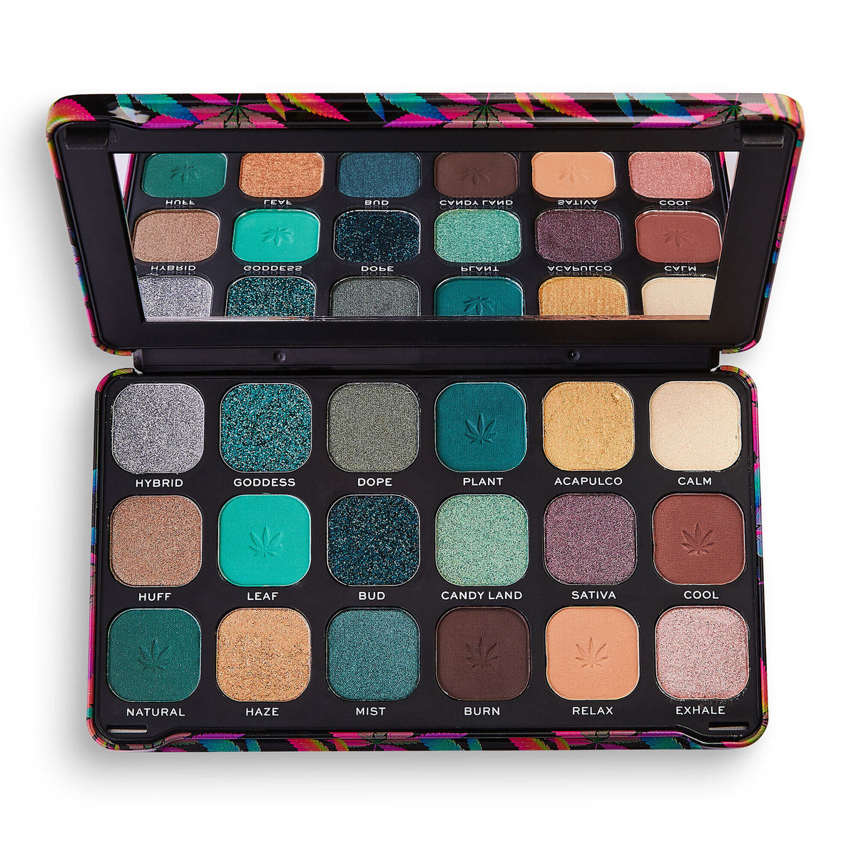 FOREVER FLAWLESS CHILLED WITH CANNABIS SATIVA EYESHADOW PALETTE