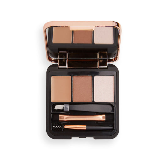 REVOLUTION BROW SCULPT KIT BROWN