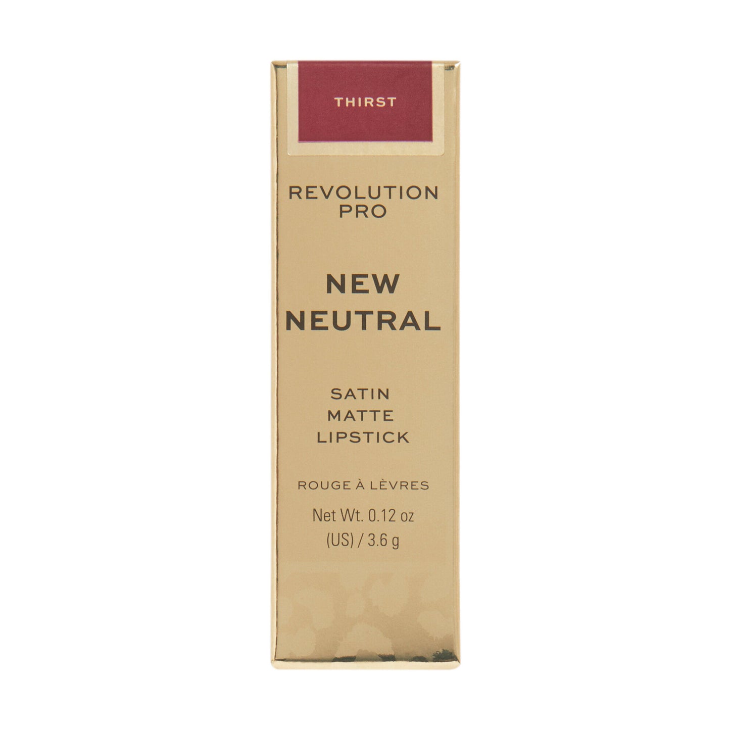 NEW NEUTRAL SATIN MATTE LIPSTICK THIRST