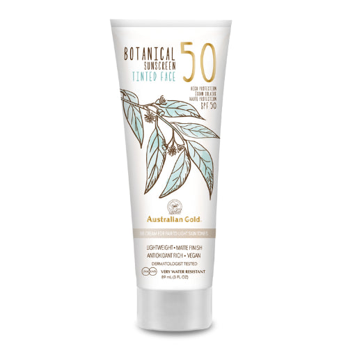 BOTANICAL SUNSCREEN SPF 50 TINTED FACE FAIR LIGHT