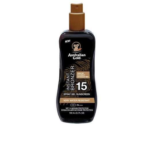 SPF15 SPRAY GEL WITH INSTANT BRONZER