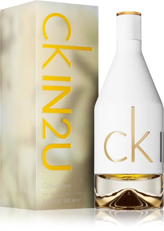 Calvin Klein IN2U Femme – Parfum floral et moderne, disponible chez Parfumerie Passion au meilleur prix | Livraison rapide partout au Maroc