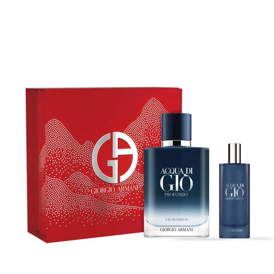Coffret Acqua di Giò Profondo – Parfum intense et marin, disponible chez Parfumerie Passion au meilleur prix | Livraison rapide partout au Maroc
