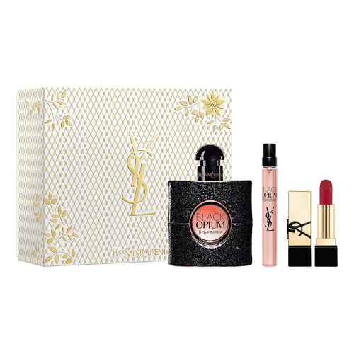 Coffret Black Opium – Parfum femme intense et élégant, disponible chez Parfumerie Passion au meilleur prix | Livraison rapide partout au Maroc