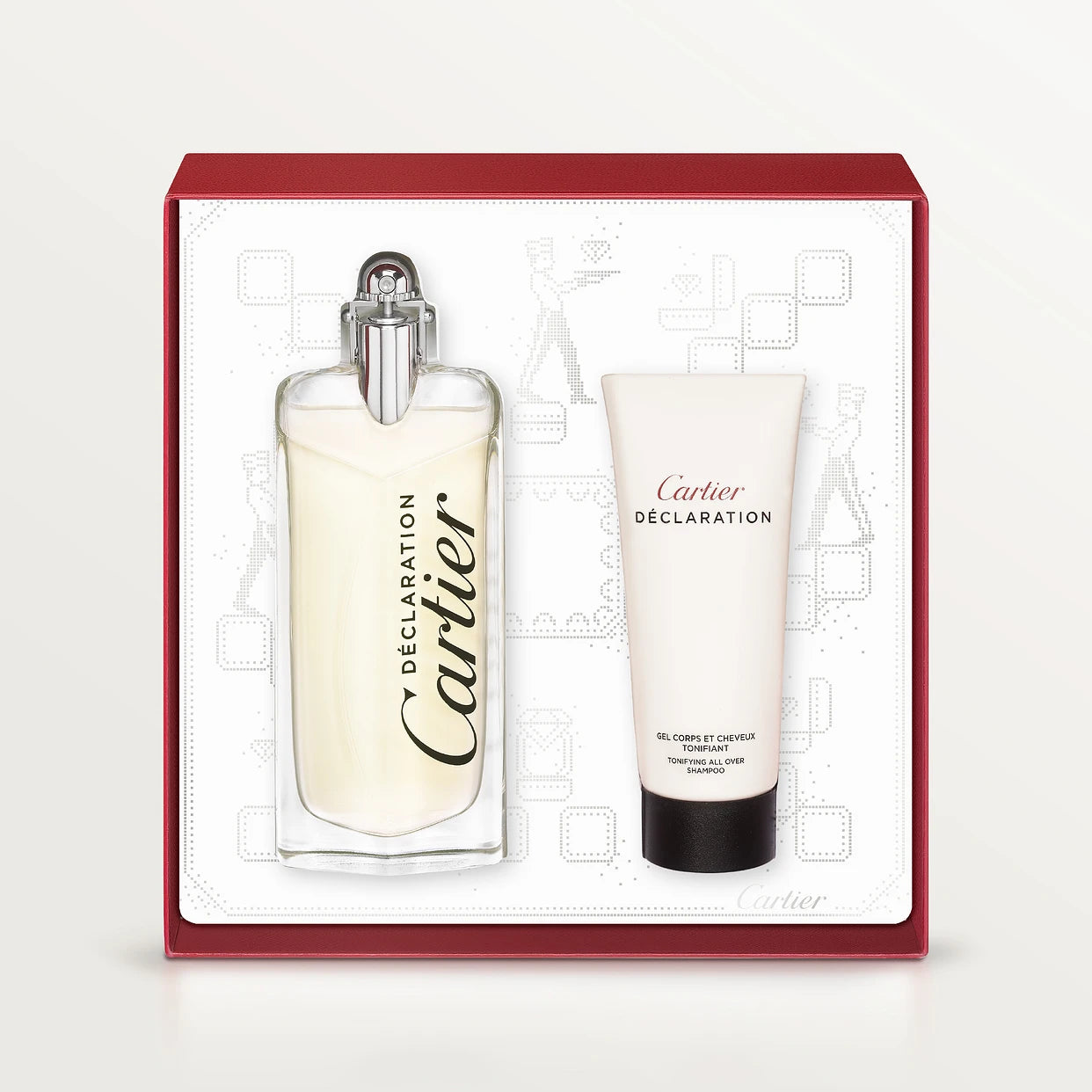 Flacon Déclaration – silhouette fine et épurée, emblématique de Cartier

