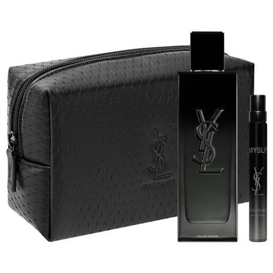 Coffret MYSLF YSL – Parfum boisé floral pour homme moderne, disponible chez Parfumerie Passion au meilleur prix | Livraison rapide partout au Maroc