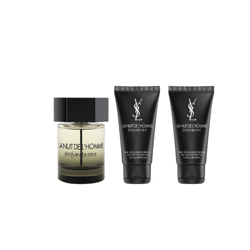Coffret parfum homme – La Nuit de L’Homme Eau de Toilette YSL, disponible chez Parfumerie Passion au meilleur prix | Livraison rapide partout au Maroc
