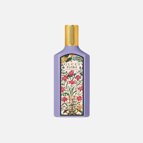 Flacon violet Gucci Flora – Eau de Parfum Magnolia, disponible chez Parfumerie Passion au meilleur prix | Livraison rapide partout au Maroc
