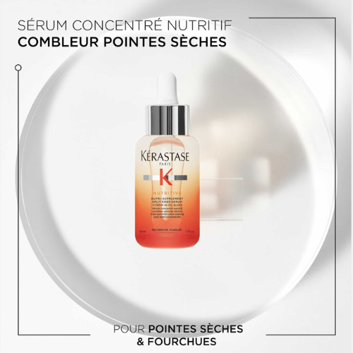 Nutritive Nutri-Supplement Split Ends Serum | Kérastase | Soin cheveux réparateur pointes | Parfumerie Maroc | Meilleur Prix | Livraison express au Maroc | Achat en ligne