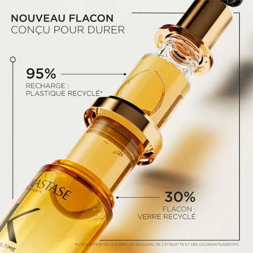 Elixir Ultime Huile Originale Rechargeable | Kérastase | Huile cheveux nourrissante et brillante | Parfumerie Maroc | Meilleur Prix | Livraison express au Maroc | Achat en ligne