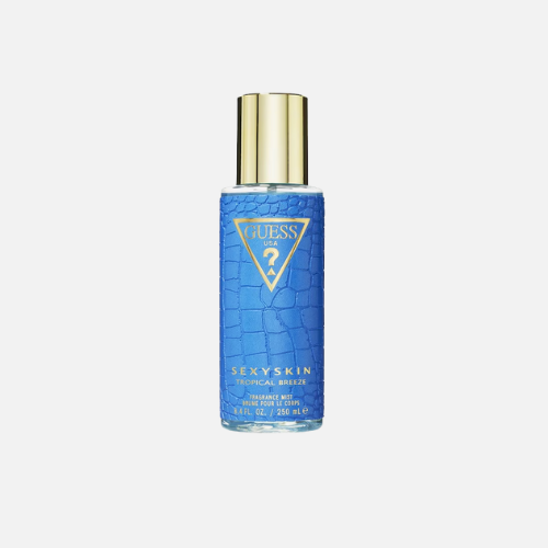 Guess Tropical Breeze – Brume fruitée et estivale, disponible chez Parfumerie Passion au meilleur prix | Livraison rapide partout au Maroc