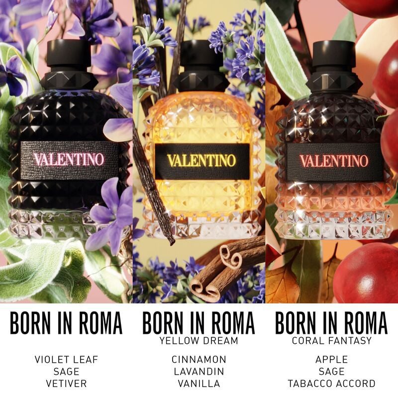 BORN IN ROMA CORAL FANTASY UOMO - EAU DE TOILETTE