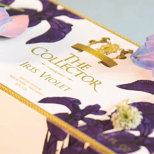 Eau de parfum Iris Violet – Signature féminine douce et fruitée, disponible chez Parfumerie Passion au meilleur prix | Livraison rapide partout au Maroc