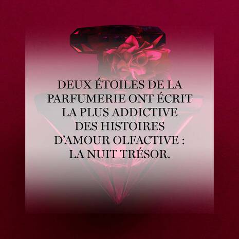 Flacon La Nuit Trésor Intense – Fragrance envoûtante et gourmande, disponible chez Parfumerie Passion au meilleur prix | Livraison rapide partout au Maroc