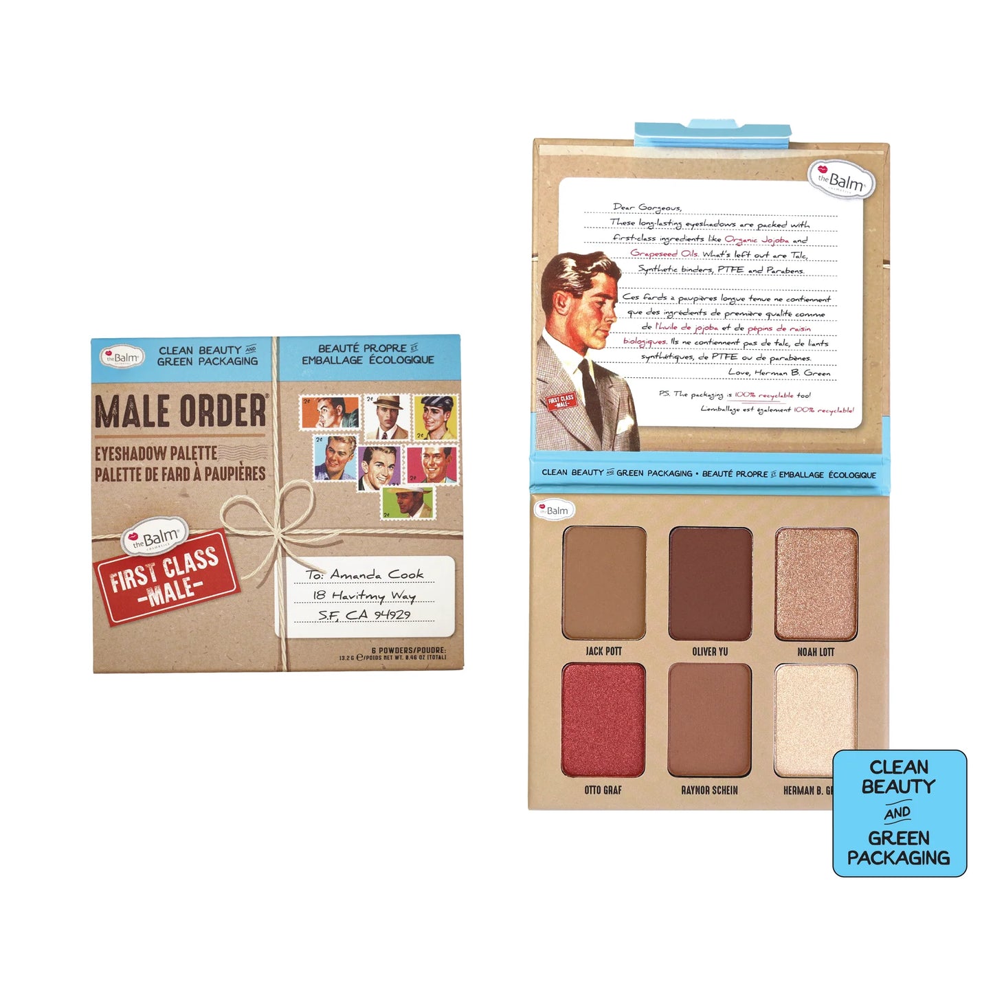 MALE ORDER® FIRST CLASS MALE EYESHADOW