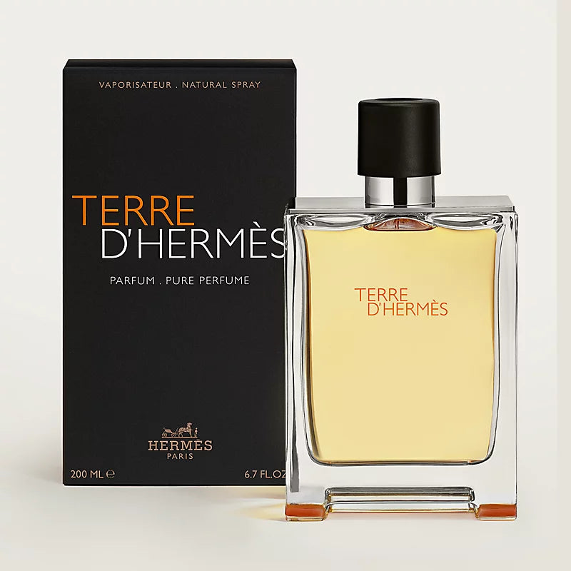 Flacon Terre d’Hermès – Élégance masculine et profondeur minérale, disponible chez Parfumerie Passion au meilleur prix | Livraison rapide partout au Maroc