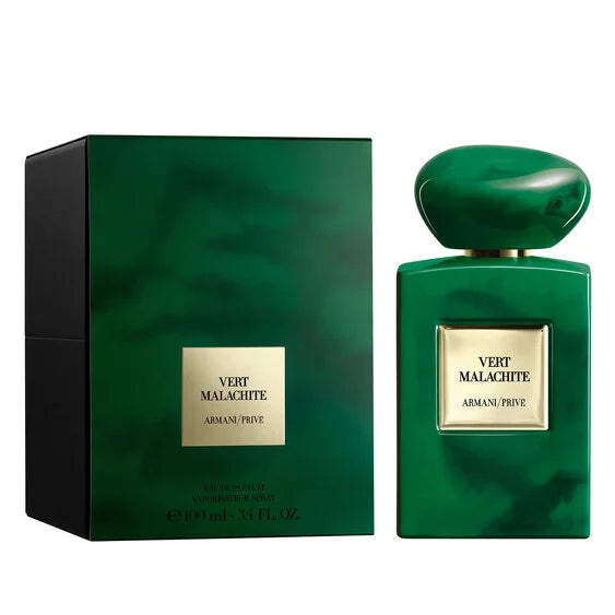 Vert Malachite – Fragrance luxueuse au jasmin et lys blanc, disponible chez Parfumerie Passion au meilleur prix | Livraison rapide partout au Maroc