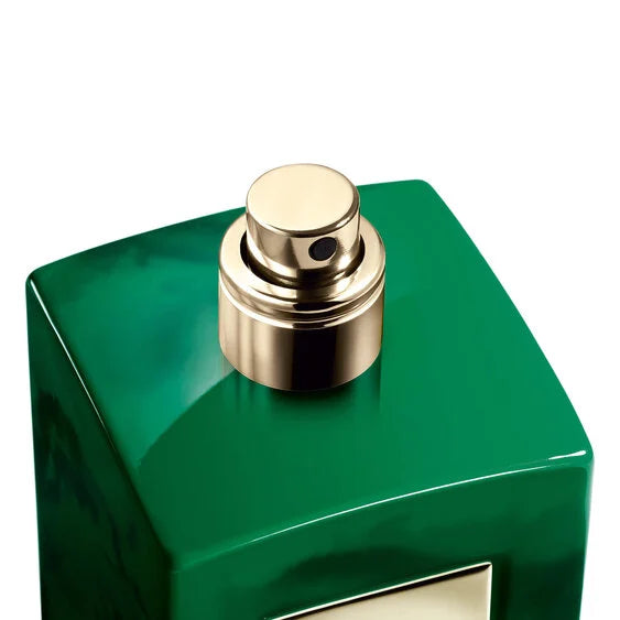 Flacon Vert Malachite – Parfum floral boisé crémeux by Armani, disponible chez Parfumerie Passion au meilleur prix | Livraison rapide partout au Maroc