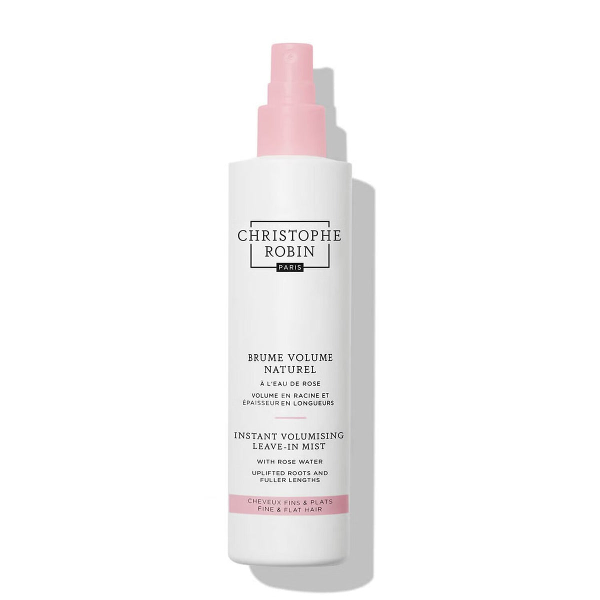 BRUME VOLUMISANTE INSTANTANÉE À L'EAU DE ROSE