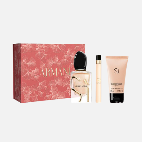 Flacon Sì Eau de Parfum et coffret couture édition limitée, disponible chez Parfumerie Passion au meilleur prix | Livraison rapide partout au Maroc