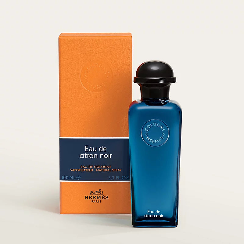 Flacon Eau de Citron Noir – Hermès, fraîcheur du citron fumé, disponible chez Parfumerie Passion au meilleur prix | Livraison rapide partout au Maroc
