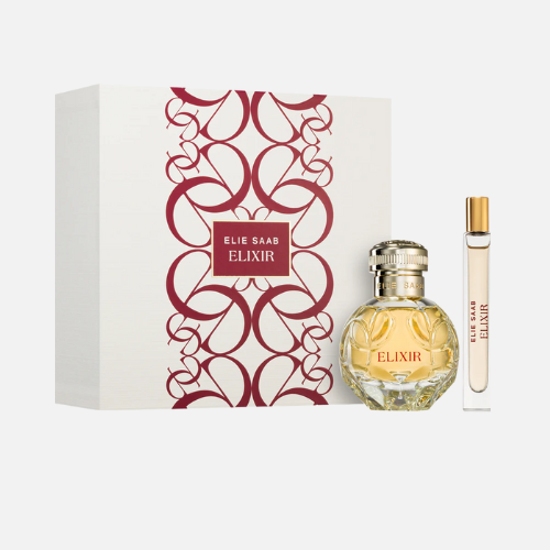 Coffret Elie Saab Elixir – parfum élégant en édition cadeau chez Parfumerie Passion au meilleur prix | Livraison rapide partout au Maroc