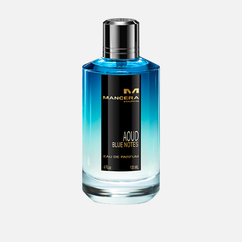 Mancera Aoud Blue Eau de Parfum, un oud frais aux notes marines et boisées. Disponible chez Parfumerie Passion, livraison rapide partout au Maroc.
